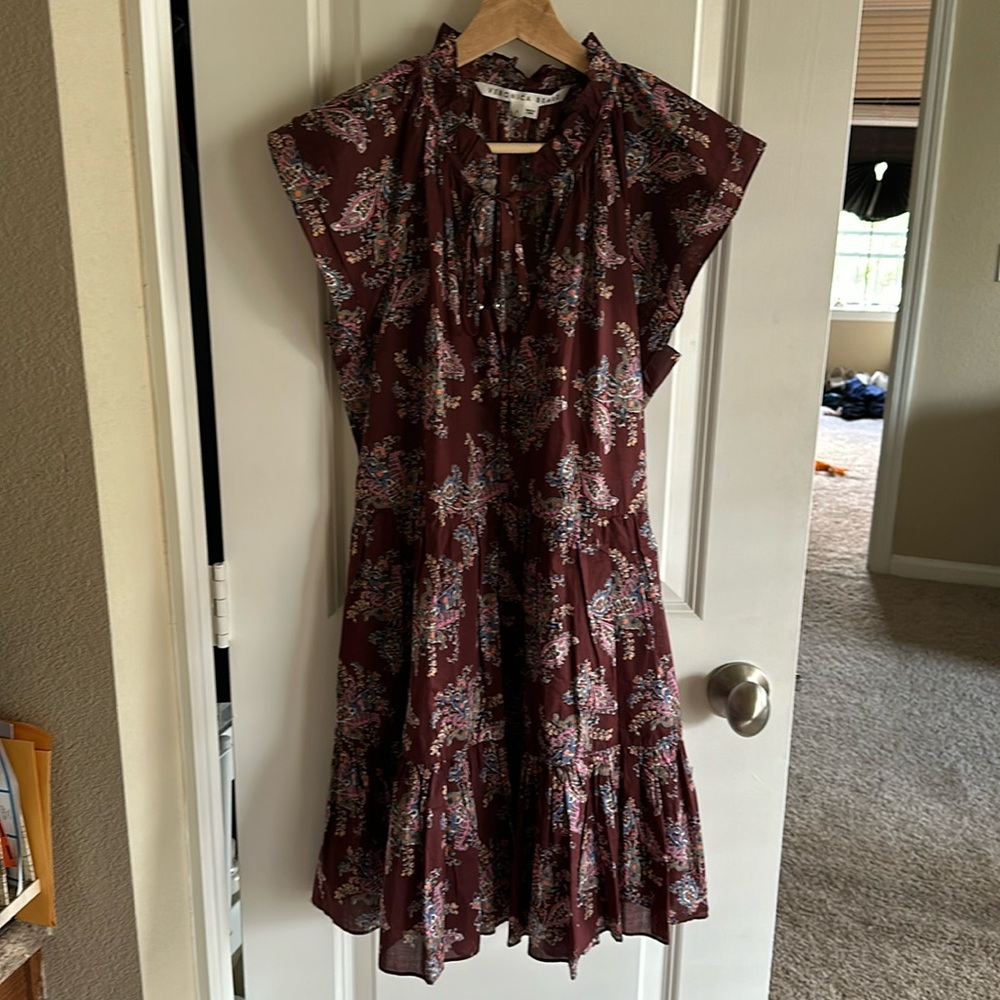 Beautiful brown floral dress